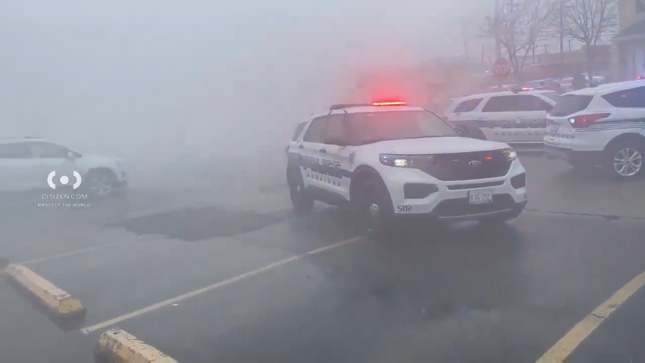 Fallen powerline burns through pre-school fence, filling Norridge block with smoke