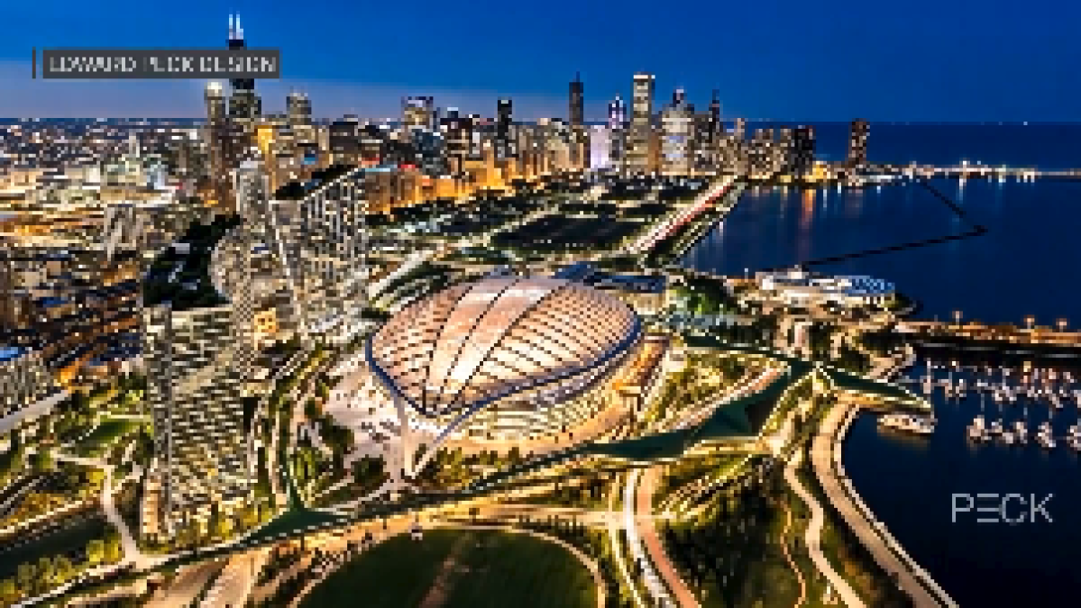 A dome over Soldier Field? Architect throws &lsquo;Hail Mary to keep Bears in Chicago
