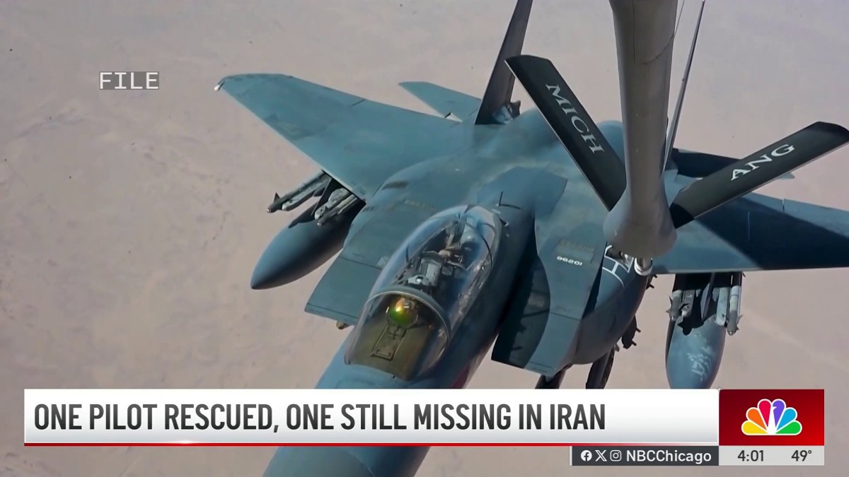 Search for 1 pilot underway after US fighter jet downed over Iran – NBC ...