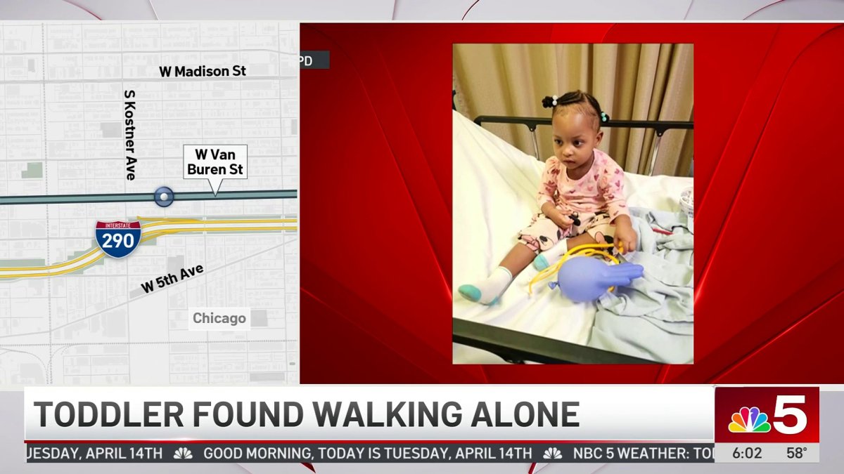 Toddler found walking around alone in Chicago, police searching for ...