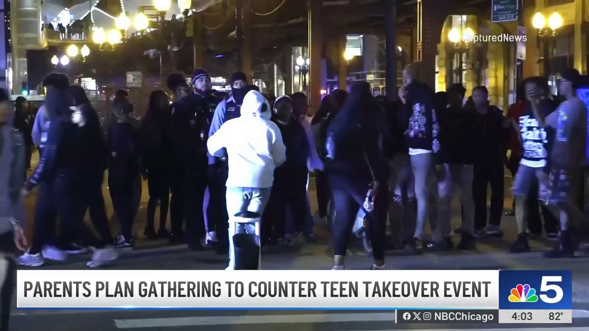 Parents plan gathering to counter teen takeover event – NBC Chicago