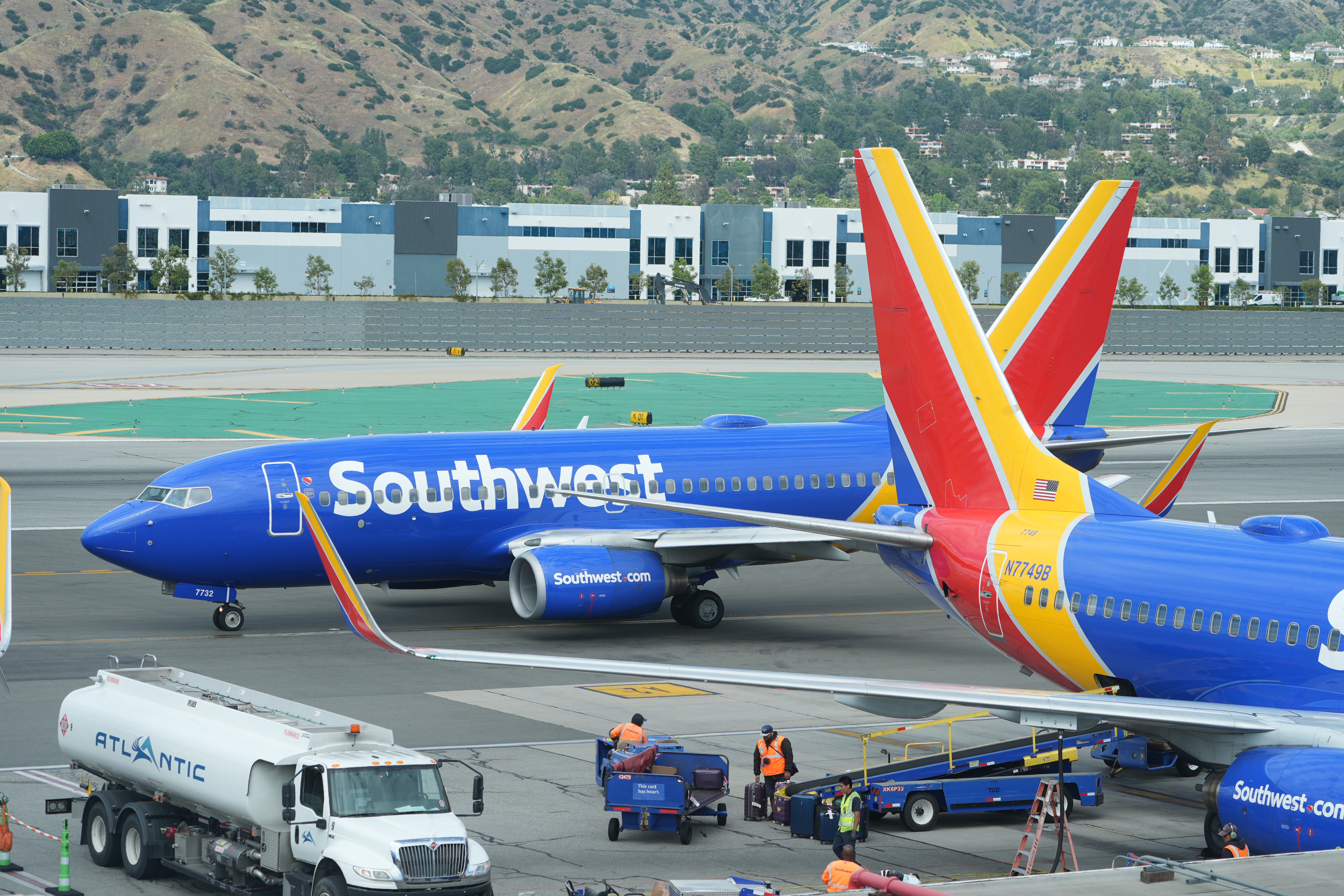 Two Southwest Airlines planes had to take evasive action to avoid colliding in Nashville