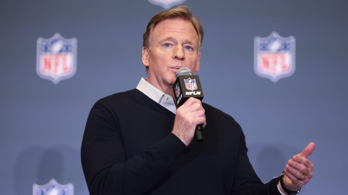 NFL Commissioner Roger Goodell gives Bears stadium update after meeting
