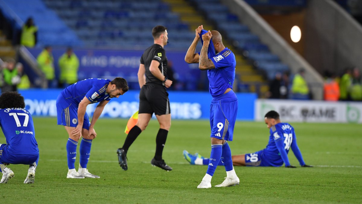 Leicester City relegated to League 1, 10 years after winning EPL