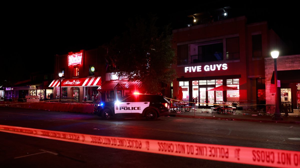 Multiple people hurt after shooting on popular strip near Indiana University in chaotic scene