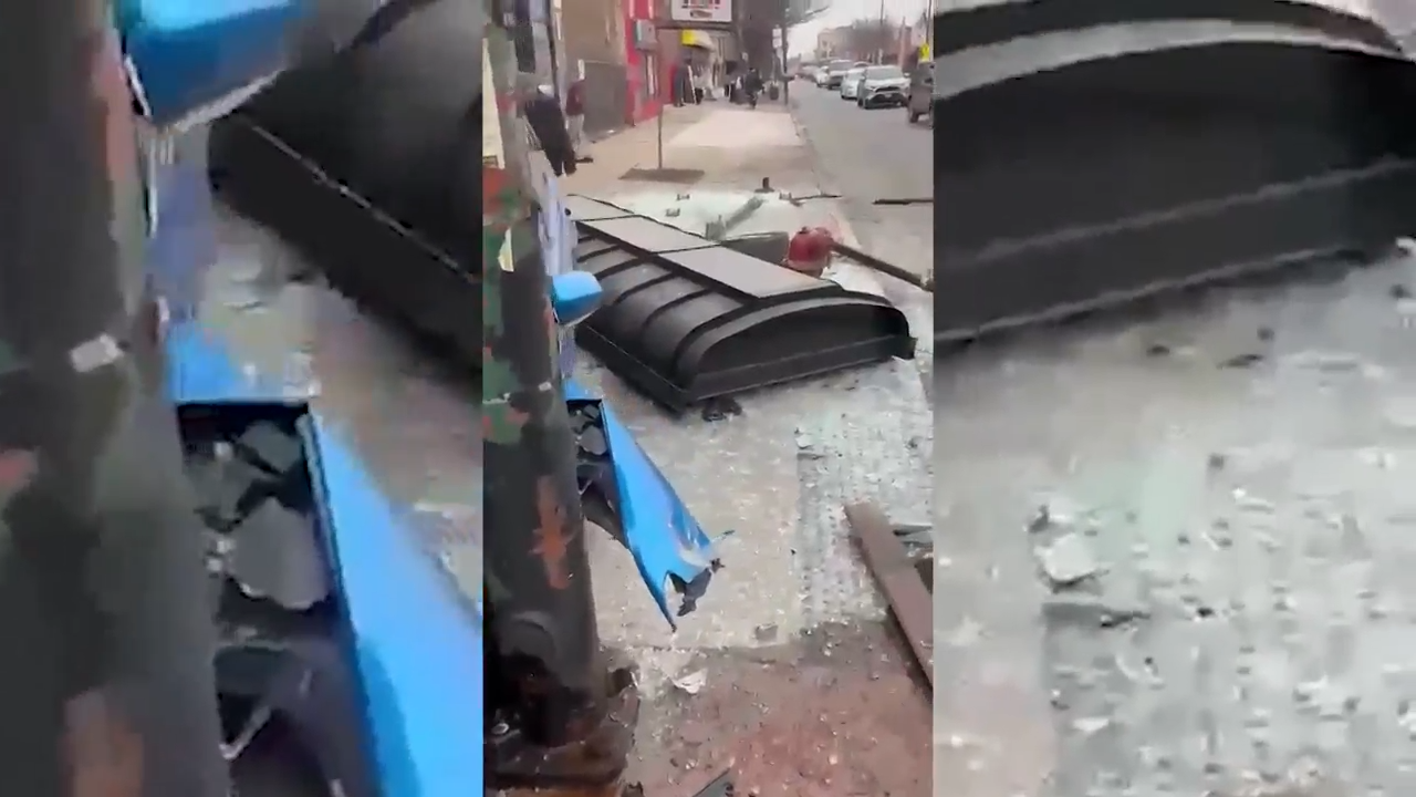 Man struck by driver while waiting for bus speaks out after cyclist killed nearby