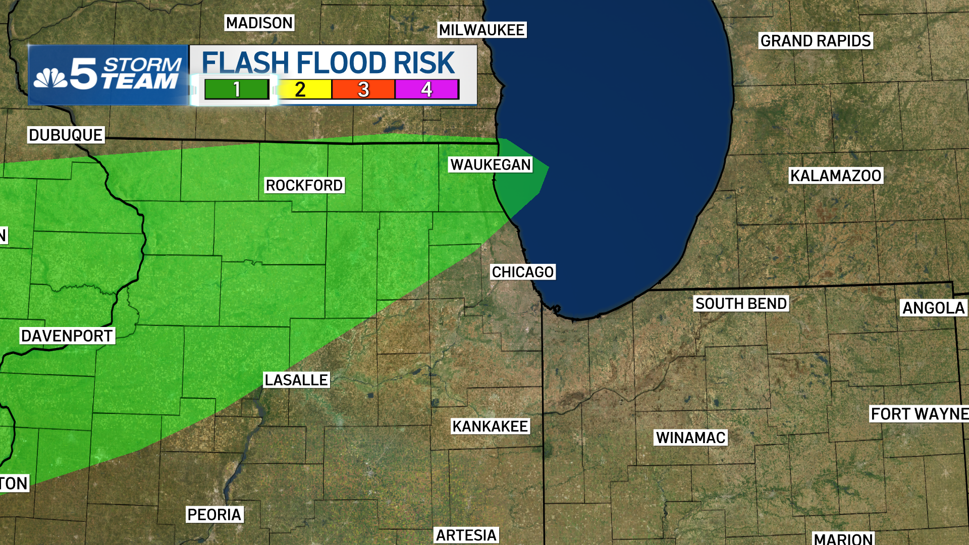 Heavy rain, thunderstorms expected to develop in Chicago area – NBC Chicago