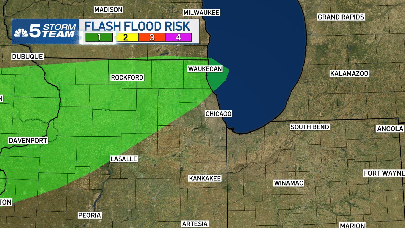 Heavy rain, thunderstorms expected to develop in Chicago area – NBC Chicago