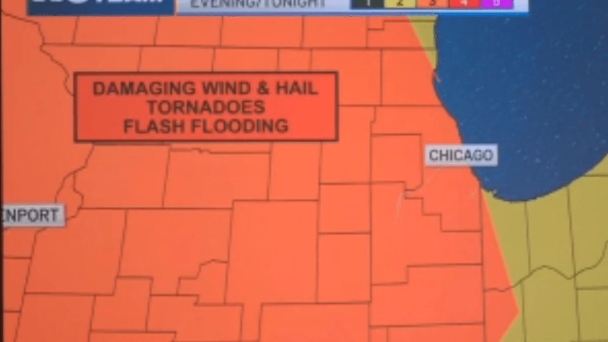 Chicago severe weather: When storms could move in with tornadoes, hail, flooding possible