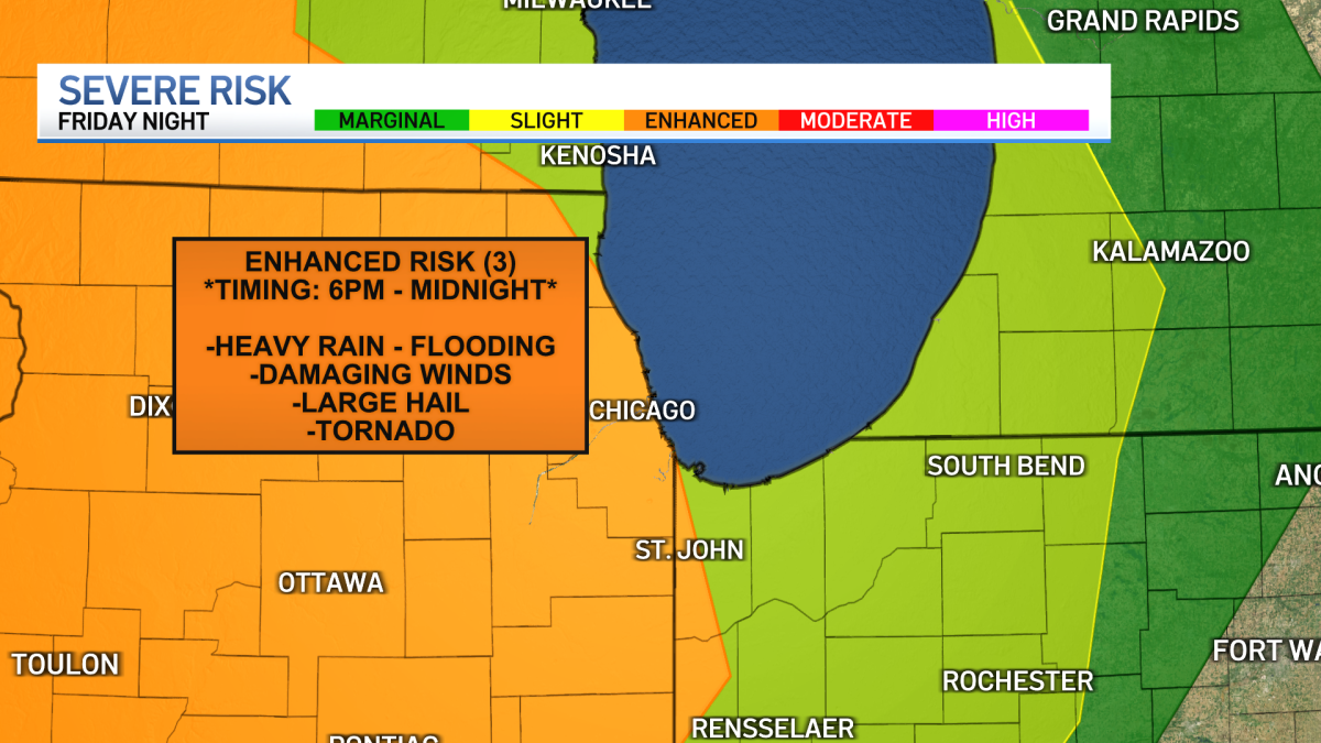 &lsquo;Here we go again: More severe weather threatens Chicago area with hail, tornadoes, flooding