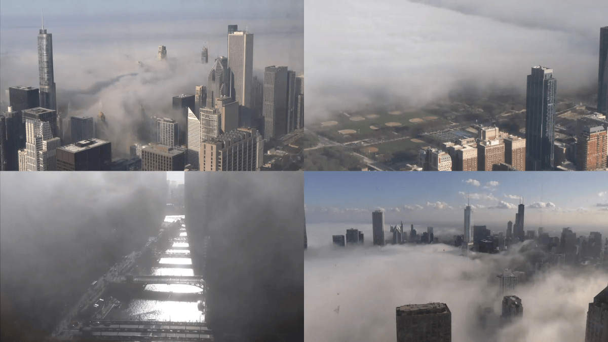 What is with the fog in Chicago? Video shows dense blanket downtown ...