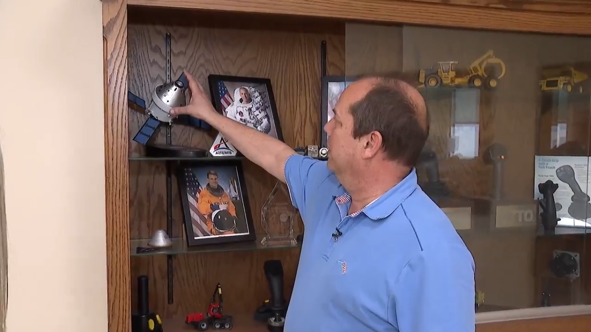 Artemis II mission on the way to the moon with help from a local company