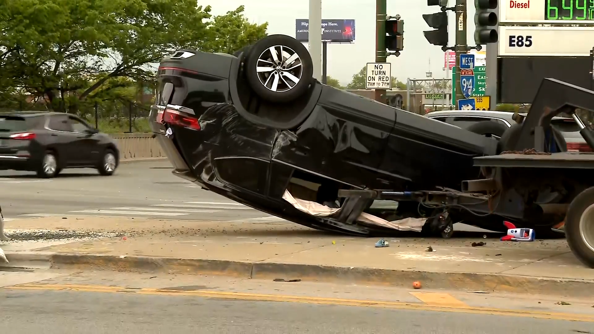 4 hospitalized after crash involving police in Chicago – NBC Chicago