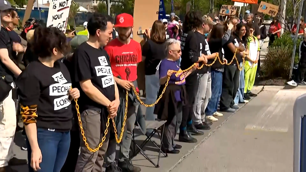 12 arrested at protest outside Amazon warehouse in Bridgeport, organizers say