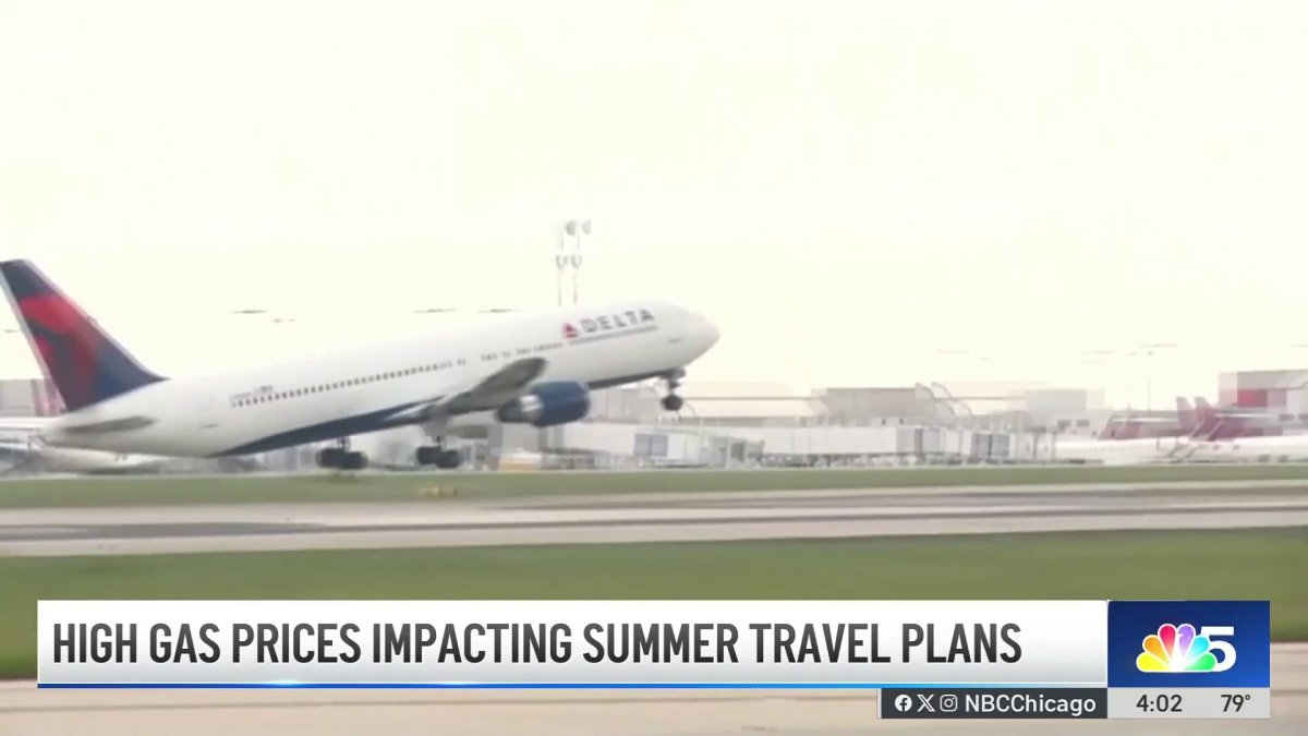 High gas prices impacting summer travel plans – NBC Chicago