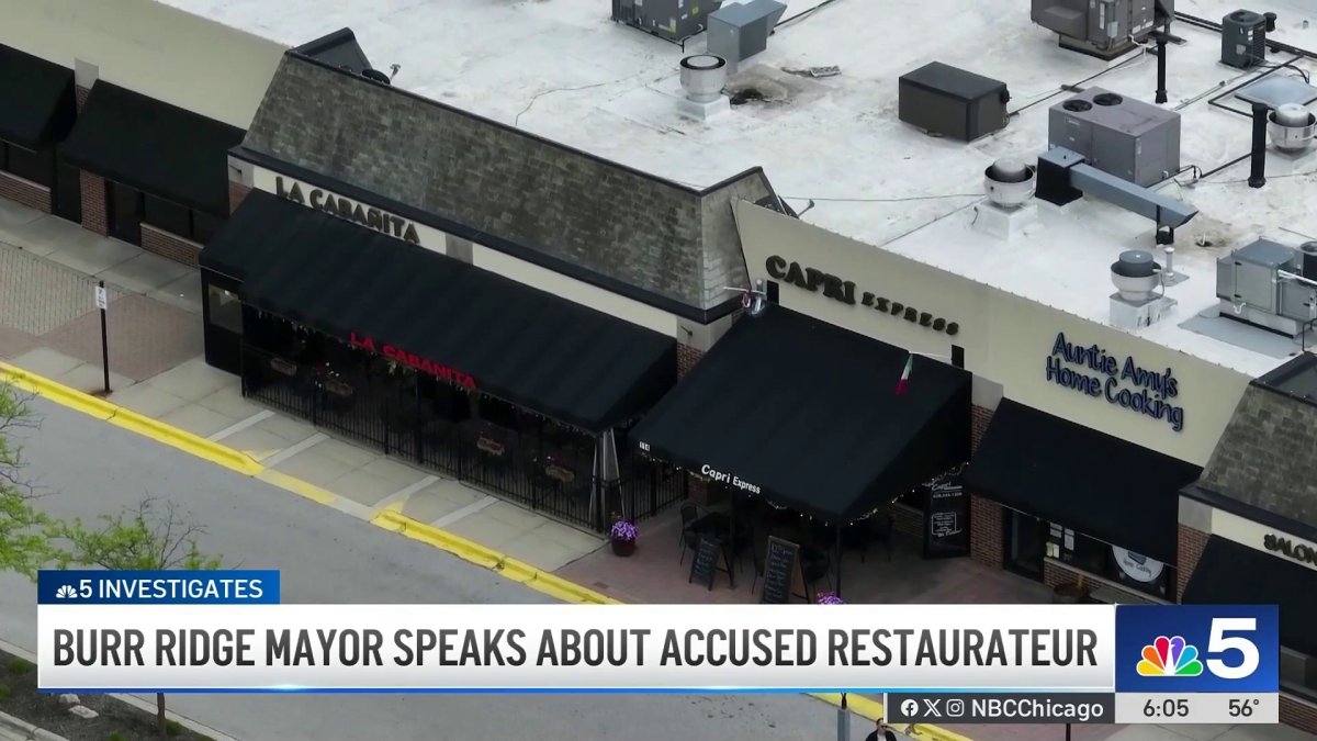 Burr Ridge mayor backs accused Outfit-operative Gigi Rovito – NBC Chicago