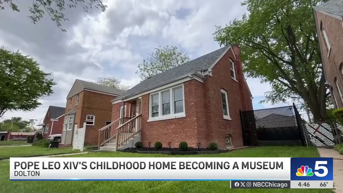 Pope Leo XIV’s childhood home to open as a museum