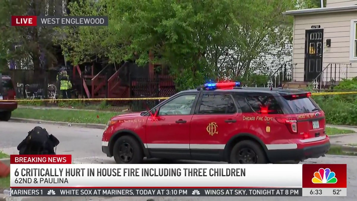 3 children, 3 adults in critical condition after Chicago house fire ...
