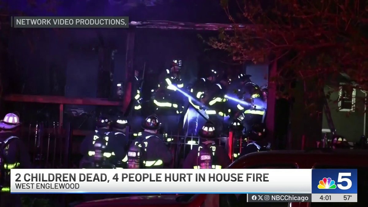Community in shock after West Englewood fire kills 2 children – NBC Chicago