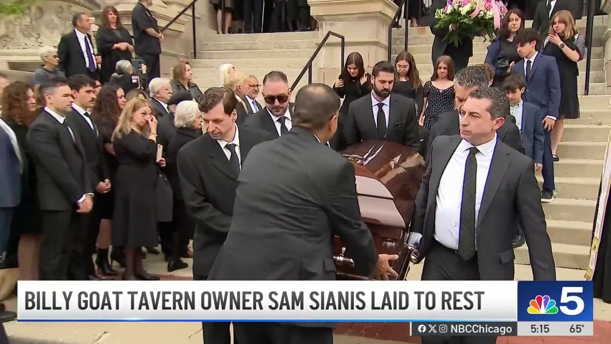 Owner of iconic Billy Goat Tavern owner Sam Sianis laid to rest in Chicago