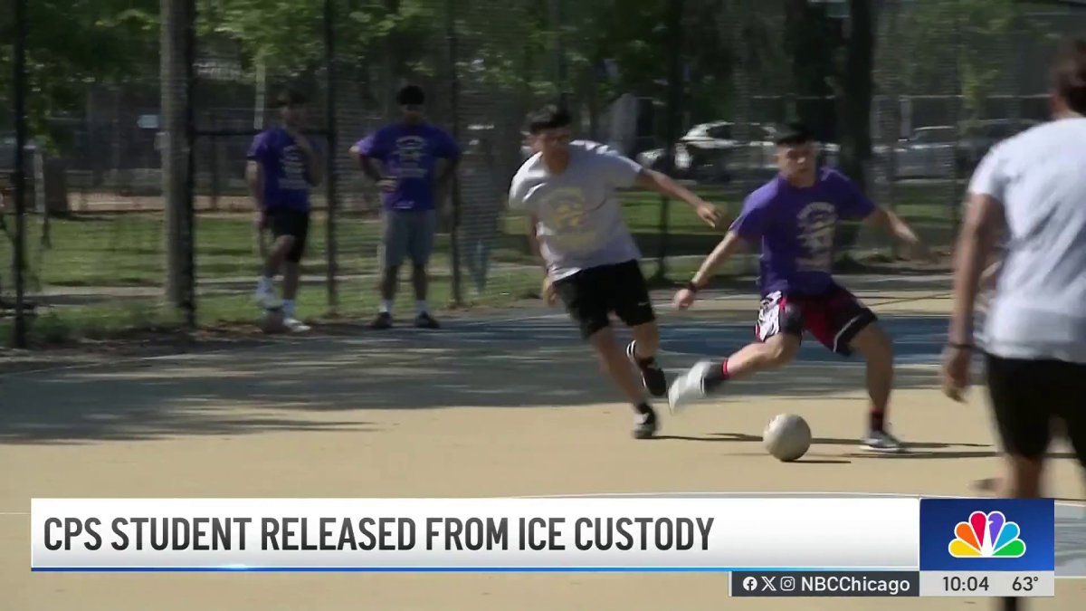 CPS student released from ICE custody reunites with soccer team