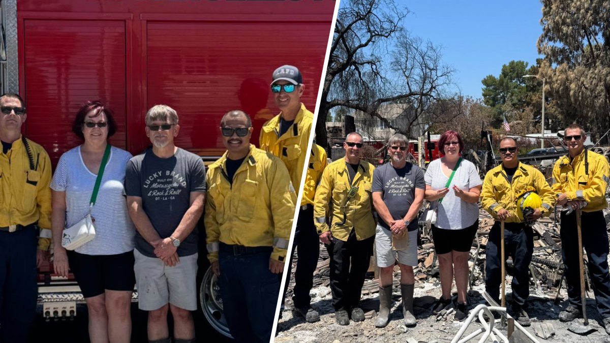 Watch firefighters find a wedding ring in burned home – NBC Chicago