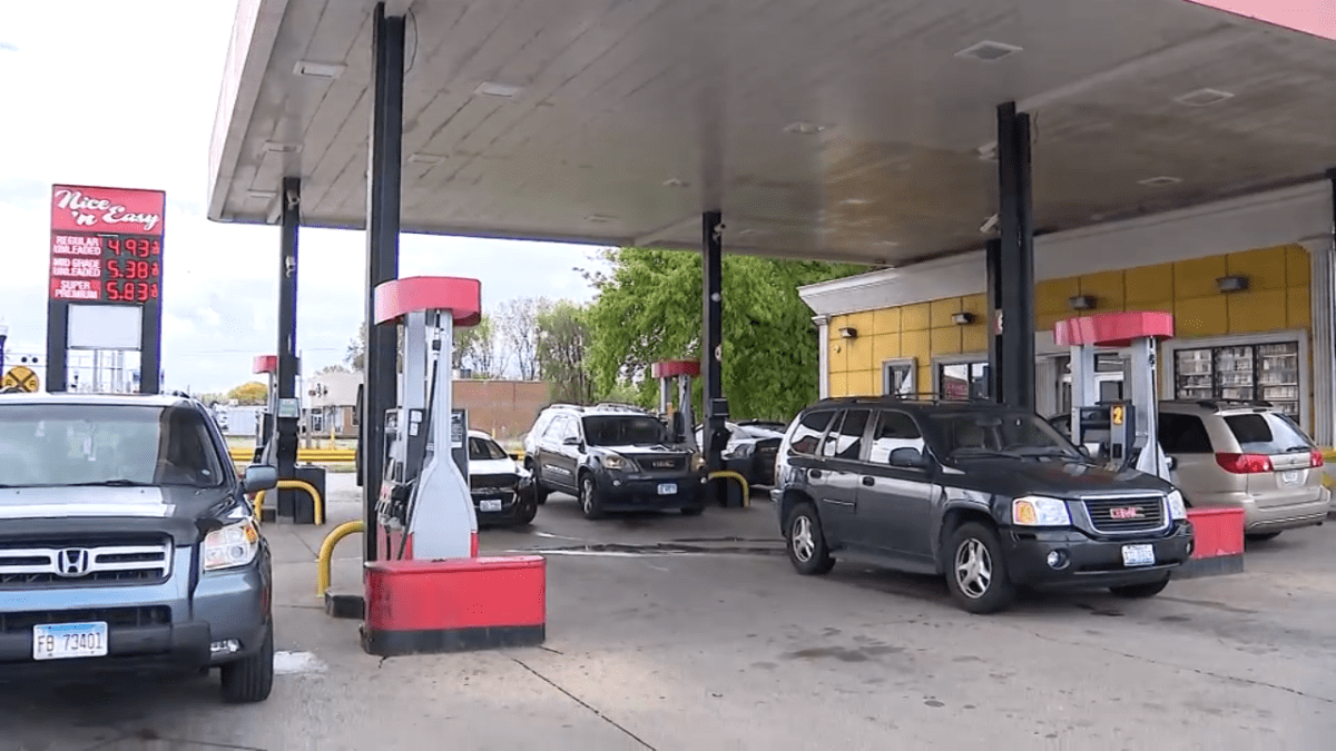 Lake County, Indiana, experiences a sharp surge in gas prices