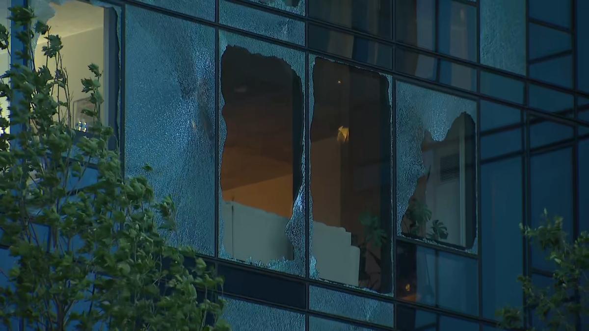 Windows of South Loop high rises shattered during severe storm