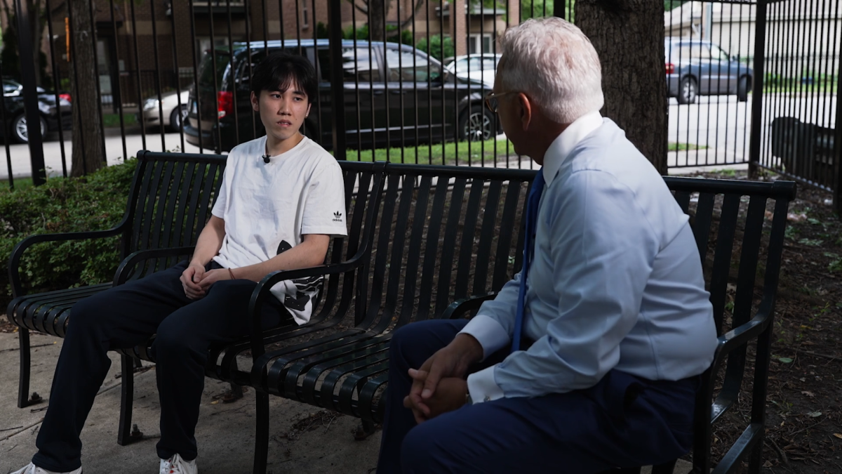 Person of interest in Grant Park cross burning incident speaks out