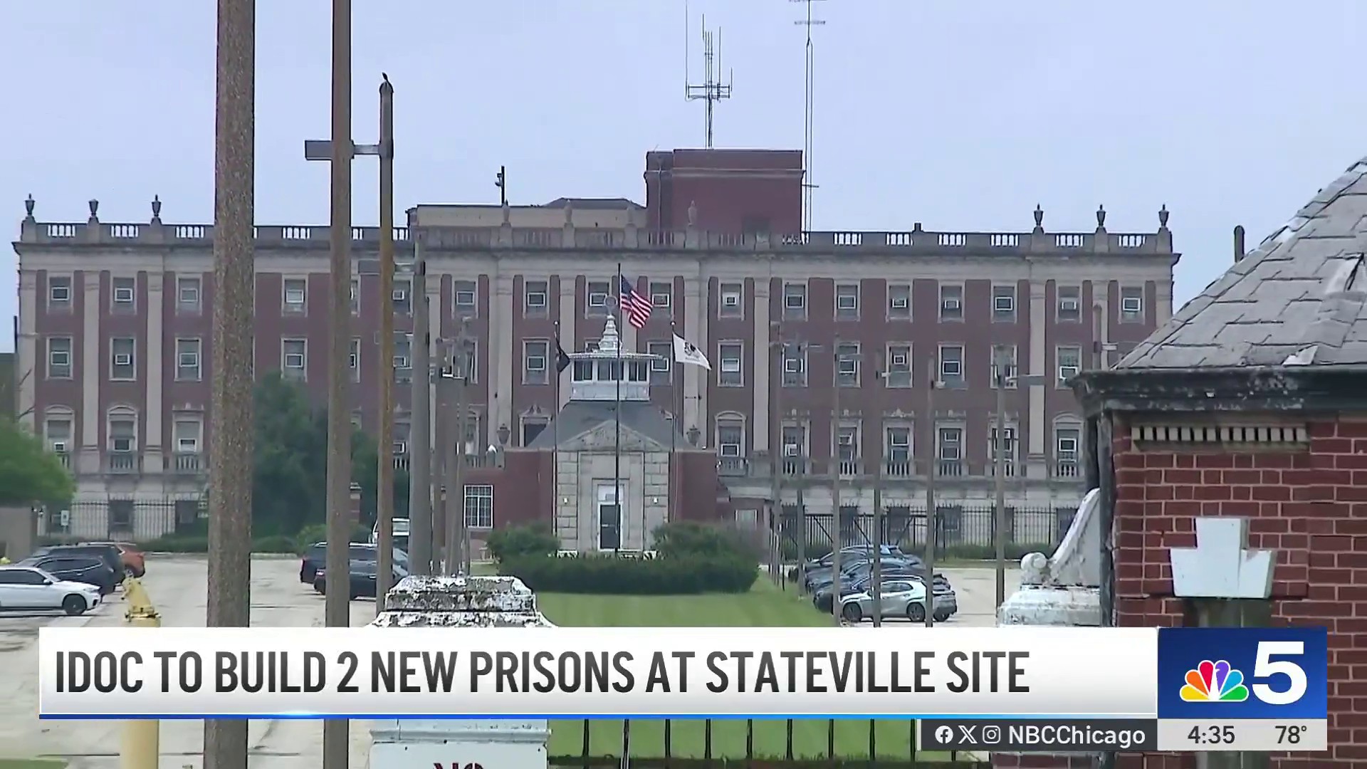 nbcchicago.com - New women's prison to be constructed at Stateville site