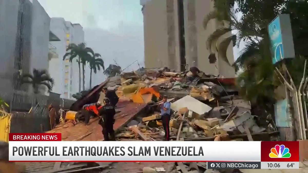 Powerful earthquake slams Venezuela, prompts tsunami warning
