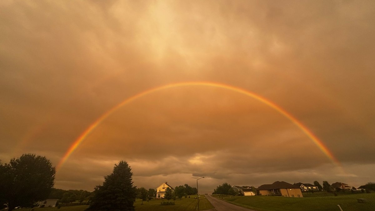 Photos capture stunning double rainbows, ‘wicked skies after intense storms Photos capture stunning double rainbows, ‘wicked skies after intense storms