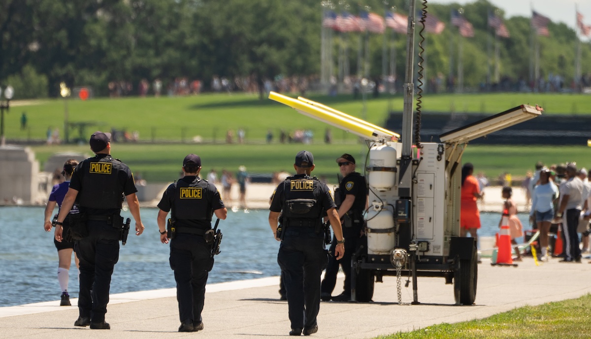 Trump tries to blame Reflecting Pool woes on vandalism, without offering substantiation