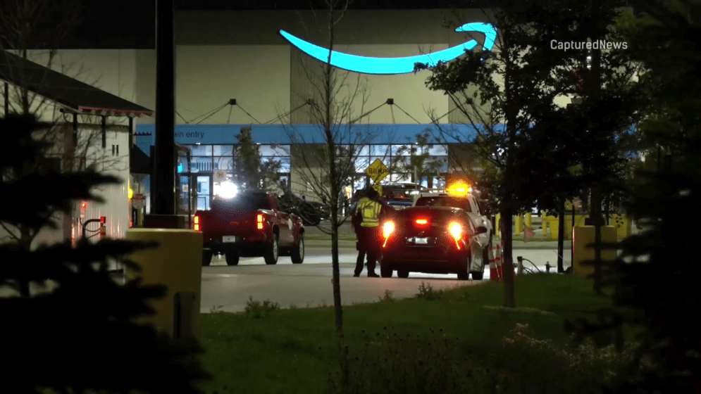 Employee shot, killed in parking lot of suburban Amazon facility