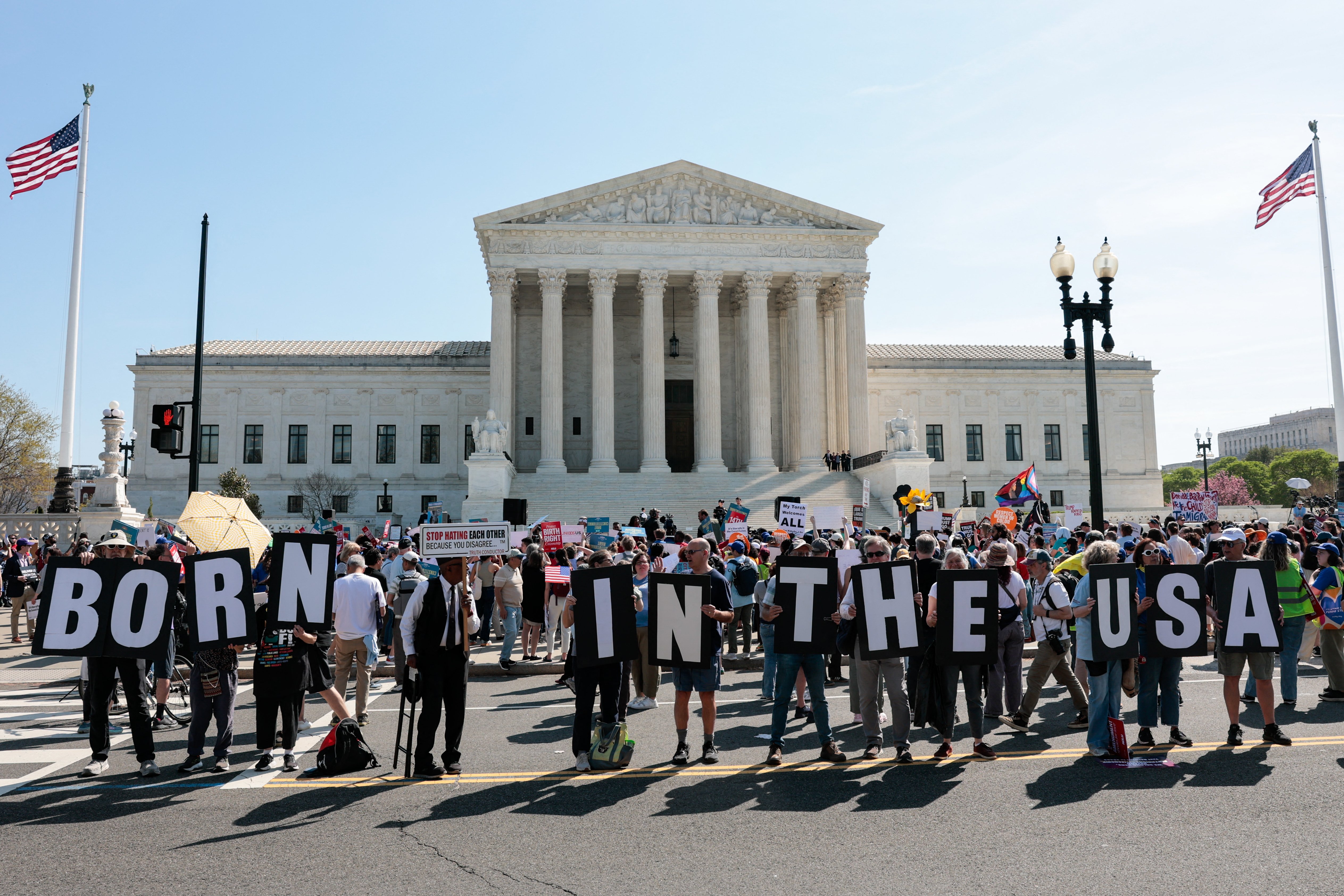 Who voted against birthright citizenship in 6-3 Supreme Court decision?