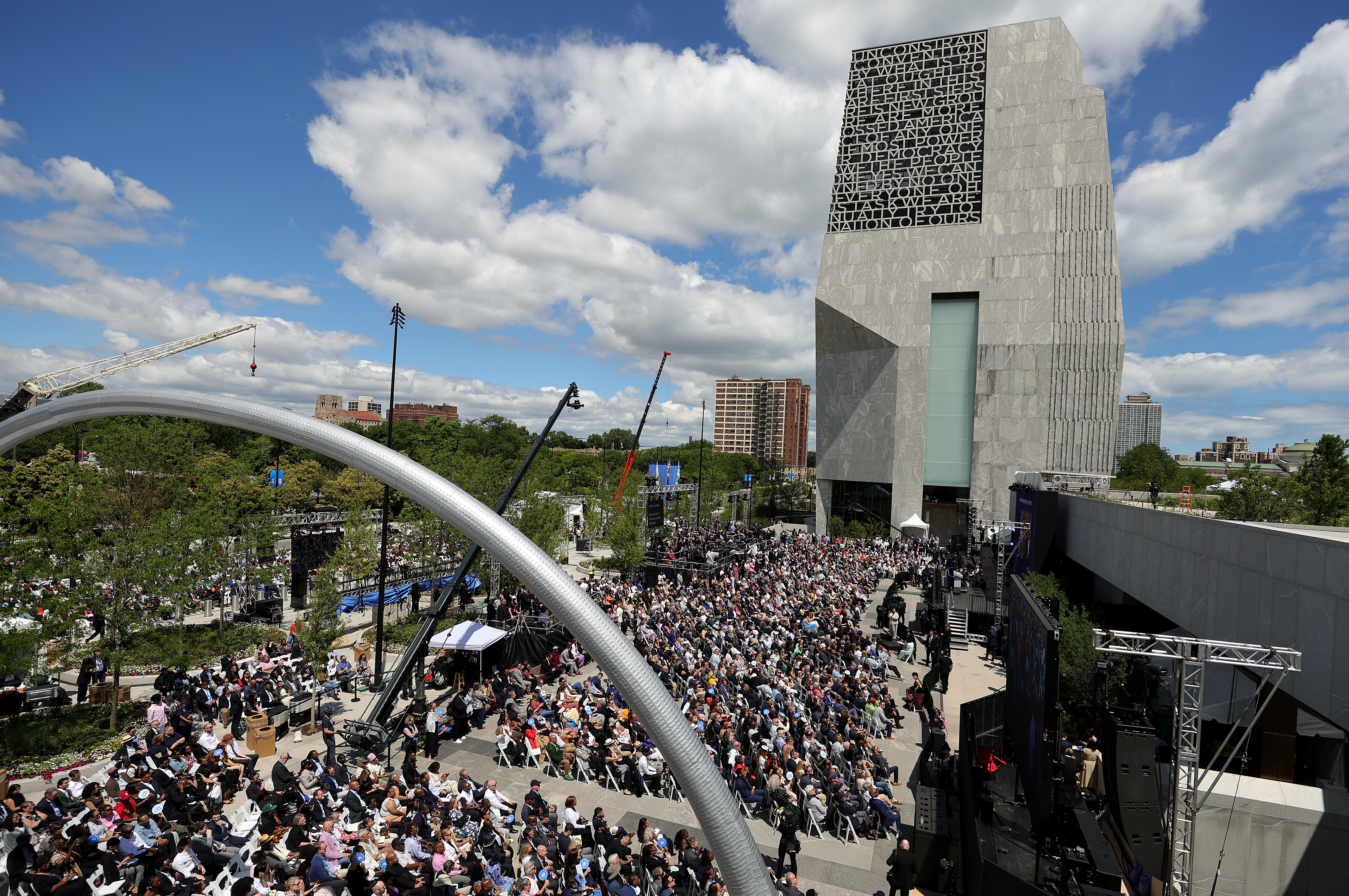 As Obama Presidential Center opens to the public on Juneteenth, tickets appear sold out for months