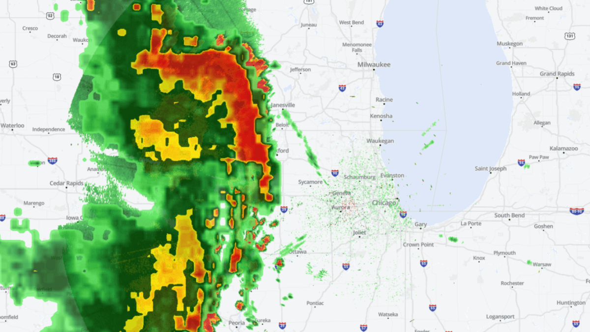 When to expect the worst storms with waves of severe weather possible in Chicago area
