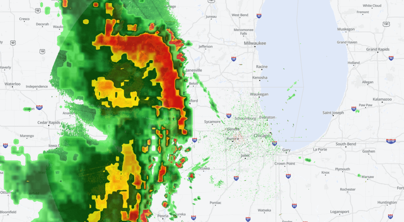 When to expect the worst storms with waves of severe weather possible in Chicago area