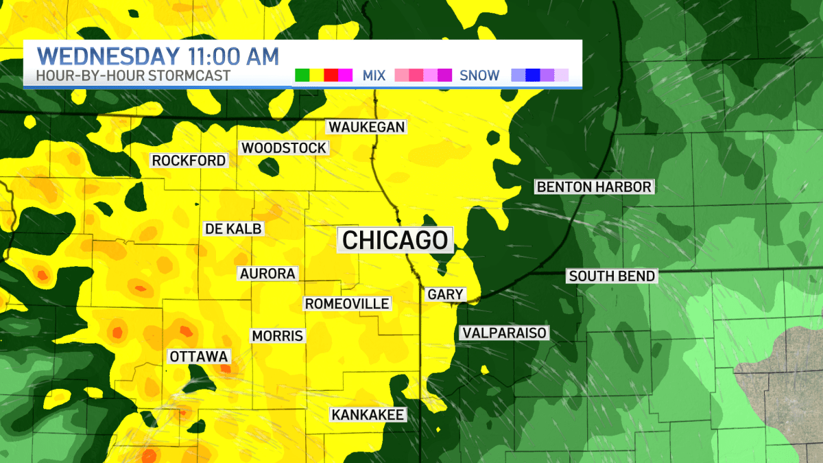 Weather timeline: Morning downpours, ‘potentially more dangerous storms to follow Weather timeline: Morning downpours, ‘potentially more dangerous storms to follow