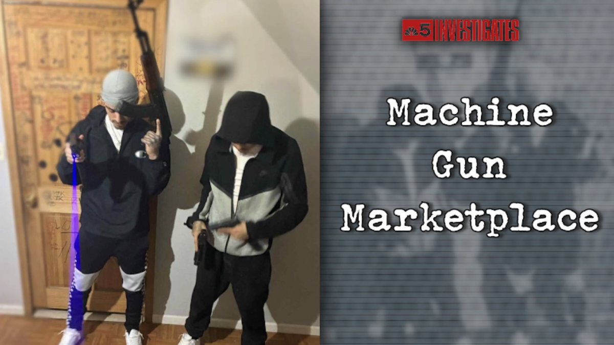 ‘Machine Gun Marketplace' shows off its wares on social media