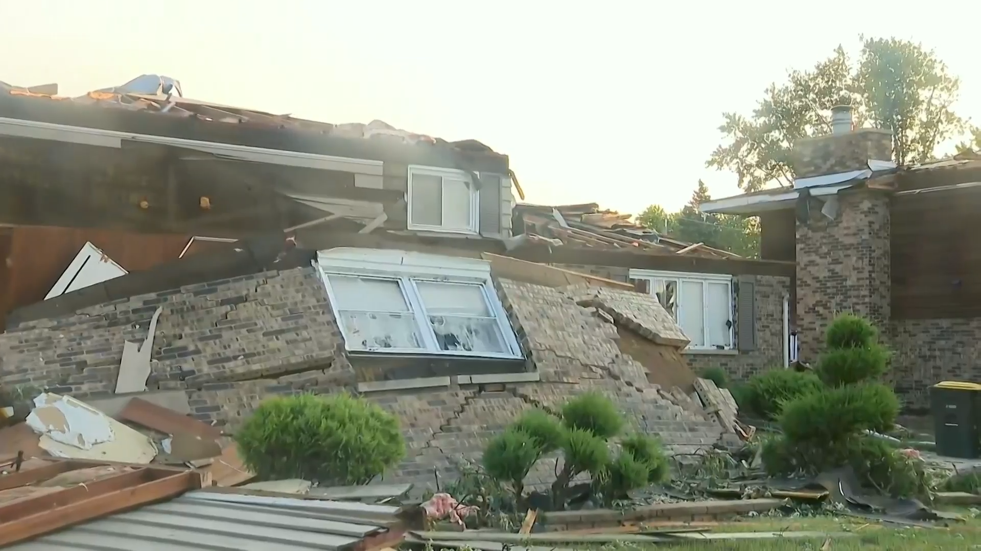 Chicago area is 3 tornadoes away from setting a record after 5 confirmed in Monday storms