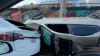 Video shows car flipped on roof after driver appeared to veer off Chicago viaduct