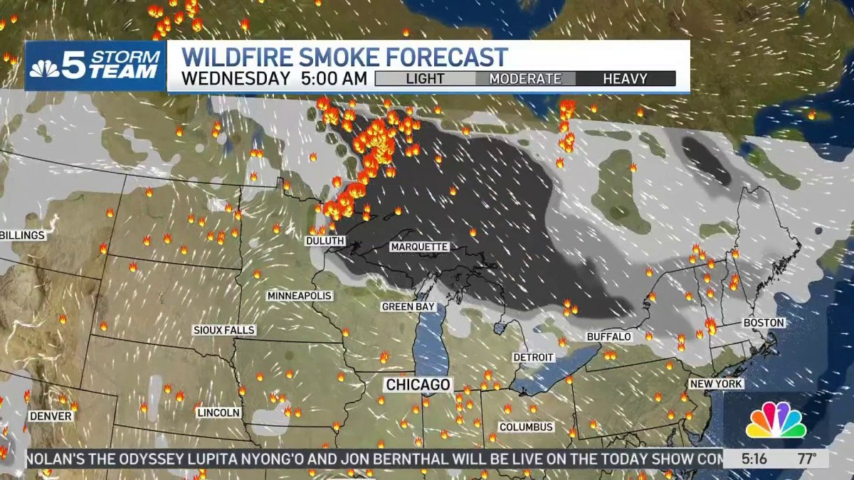 Poor air quality in Chicago area continues, and wildfire smoke could make things even worse