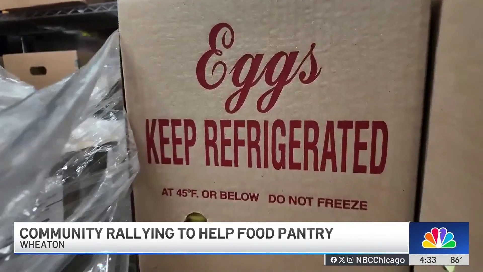 nbcchicago.com - Suburban food pantry forced to toss 3 tons of food after storm-fueled power outage