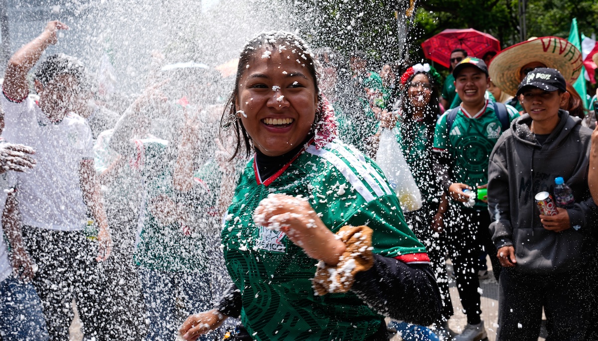 Mexico fans dream of more wins in the World Cup, singing ‘What if we do?'