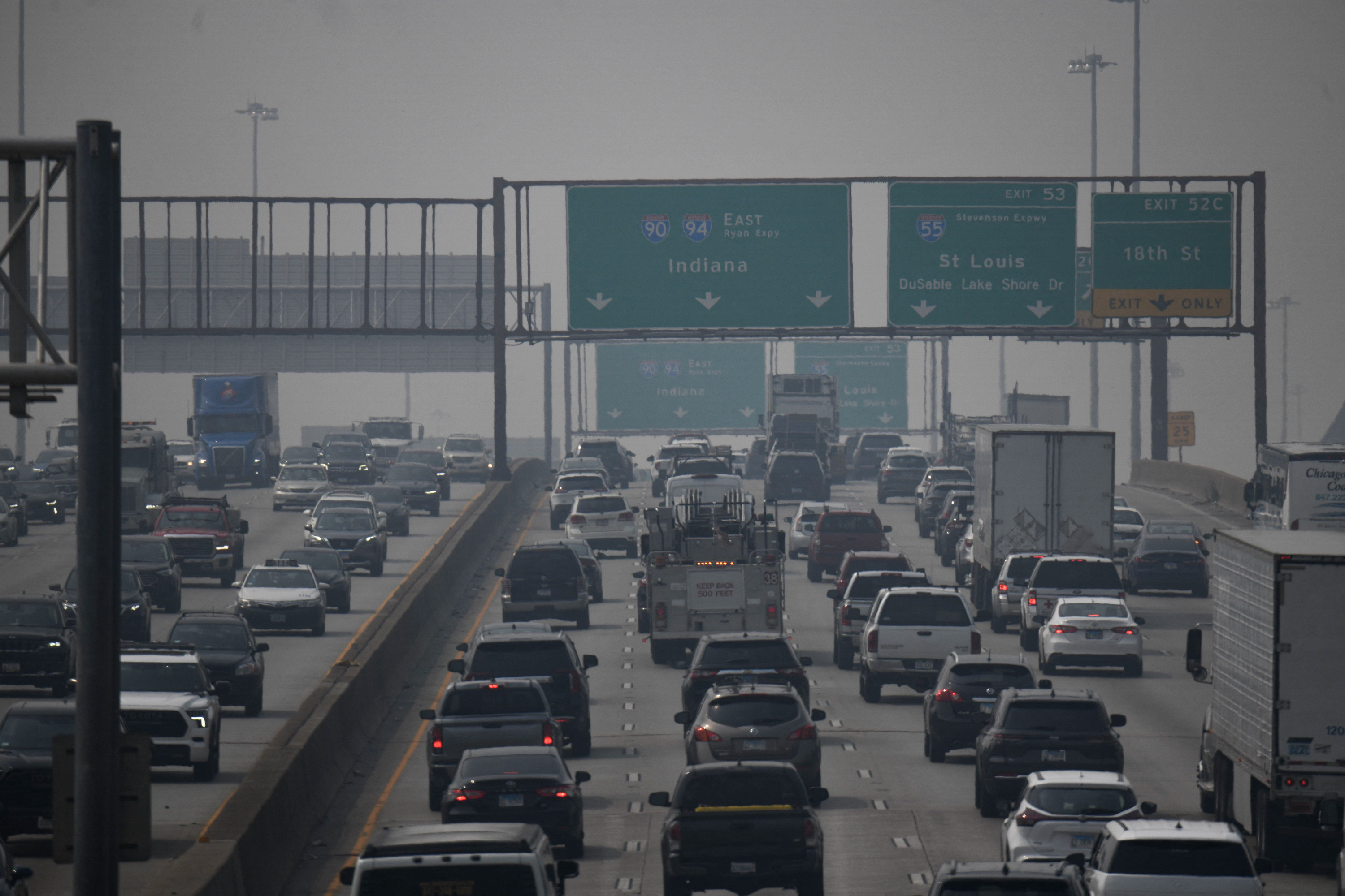 Air quality alert extended for Chicago area, ‘Red Forecast Air Pollution' declared