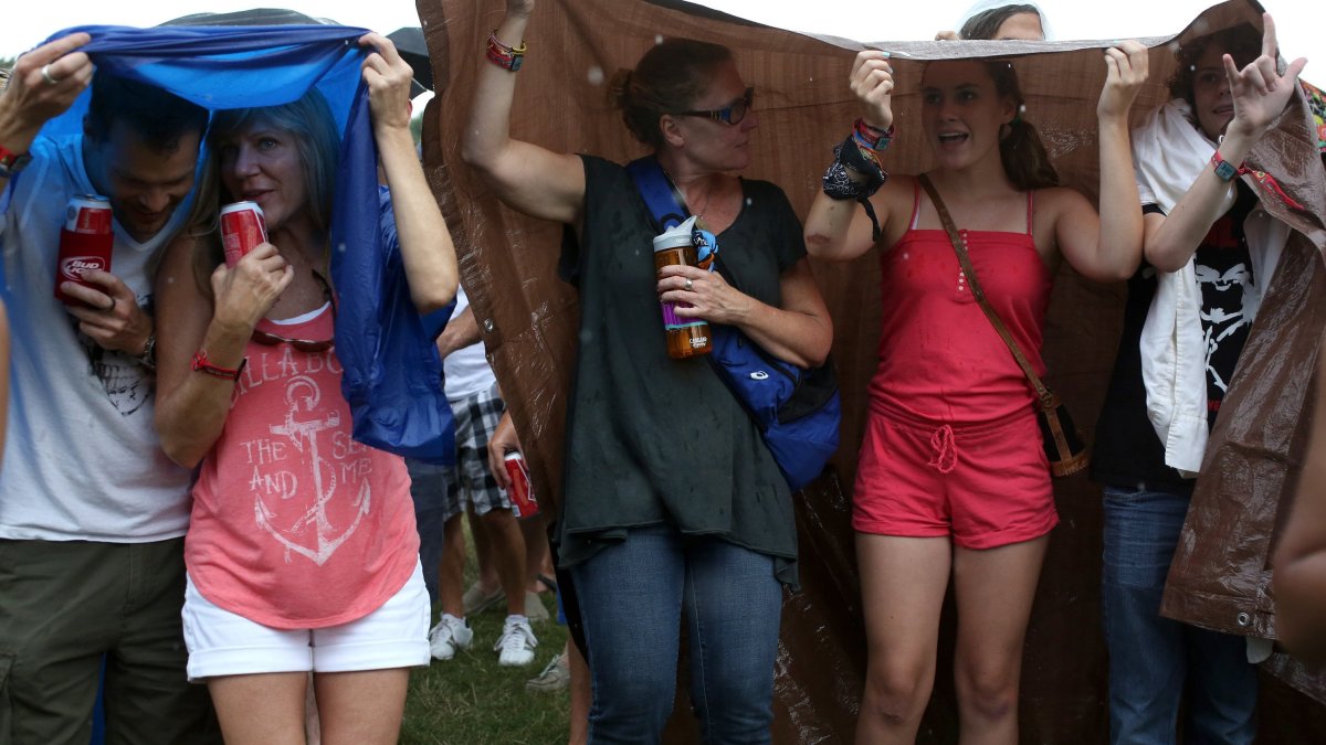 Stormy weather is coming for Lollapalooza in Grant Park. Where should you go if it rains?