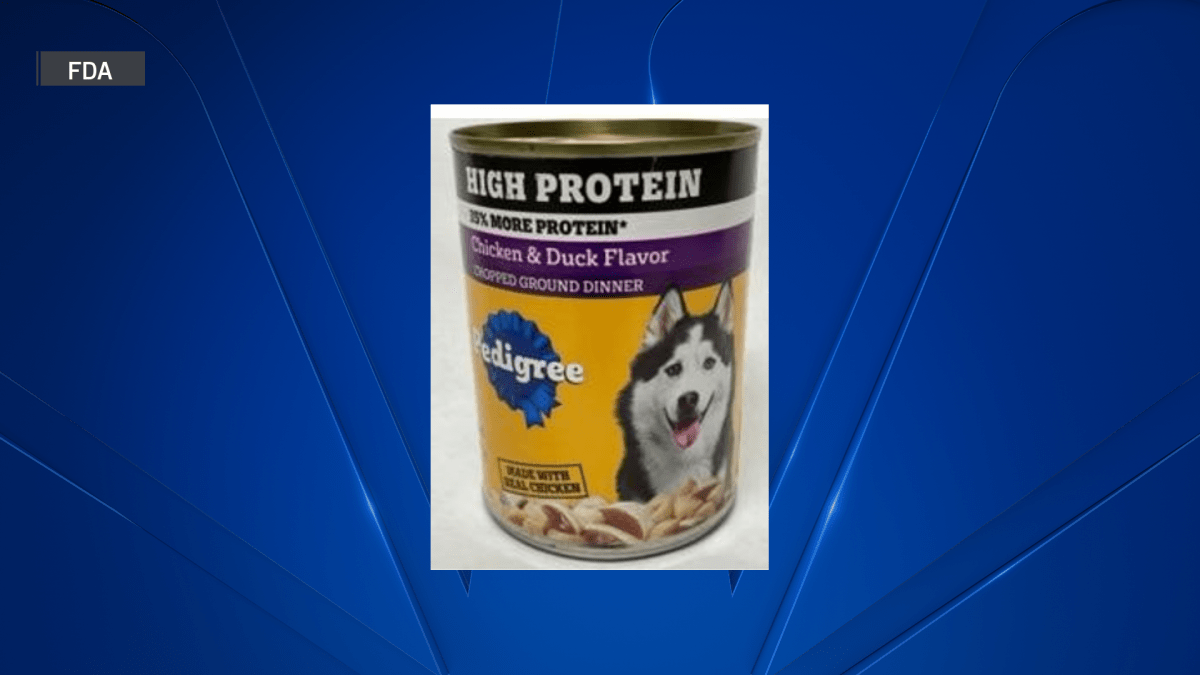 Nationwide Pedigree canned dog food recall issued over contamination concerns