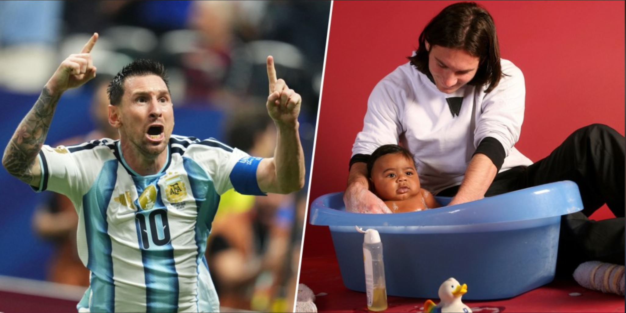 Lionel Messi addresses photo of him bathing baby Lamine Yamal – NBC Chicago
