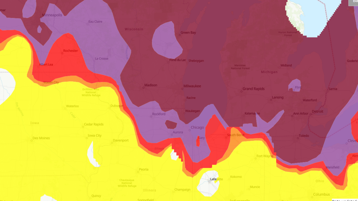 &lsquo;Hazardous air quality in northern suburbs: See where its the worst as pools, beaches closed